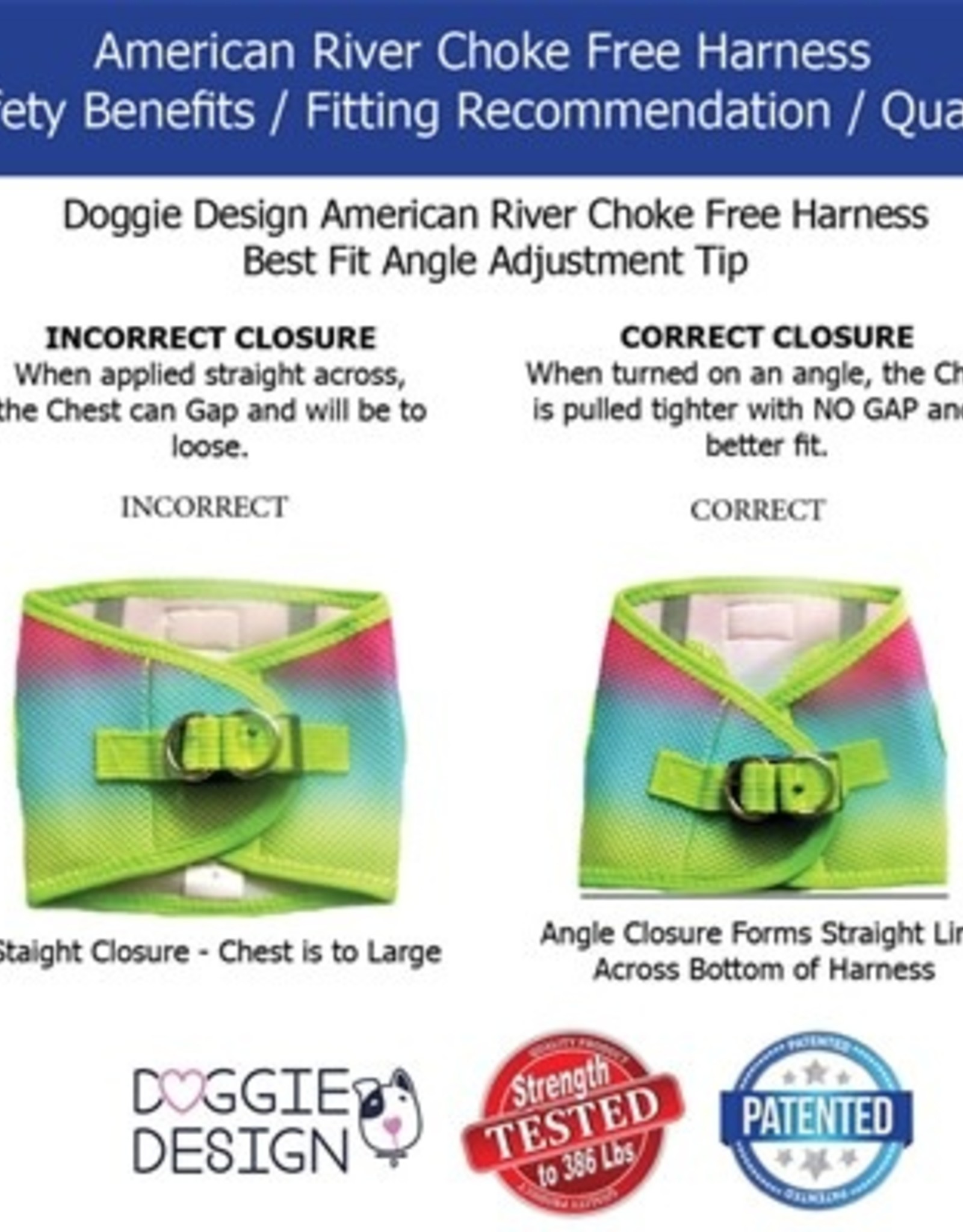 Doggie Design American River Choke-Free Harness