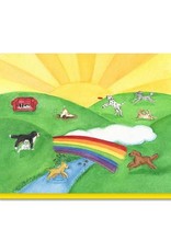 The Lavender Whim The Lavender Whim Cards Dog Rainbow Bridge Pet Sympathy Card