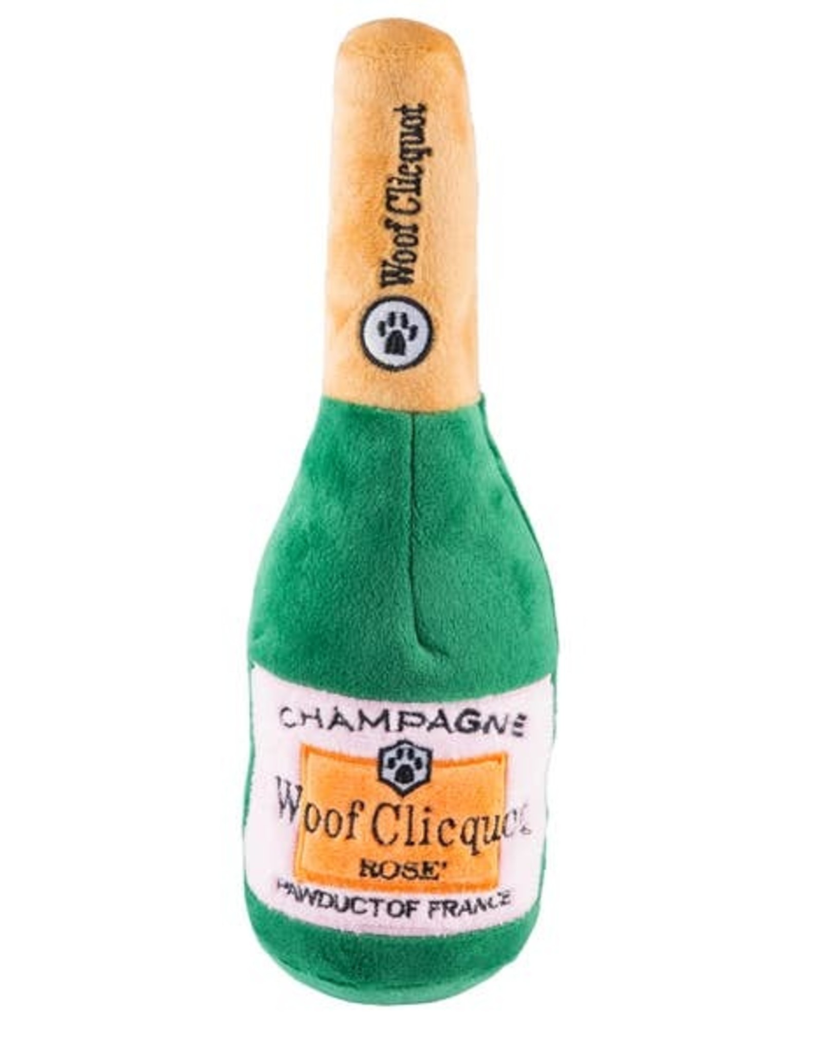 Haute Diggity Dog Woof Clicquot Rosé Champagne Bottle