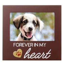 Pearhead Forever In my Heart Pet Memorial Frame-Espresso