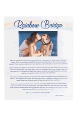 Dog Speak Rainbow Bridge Wood Pallet Box Frame