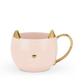 Pinky Up Chloe Pink Cat 12 oz. Mug