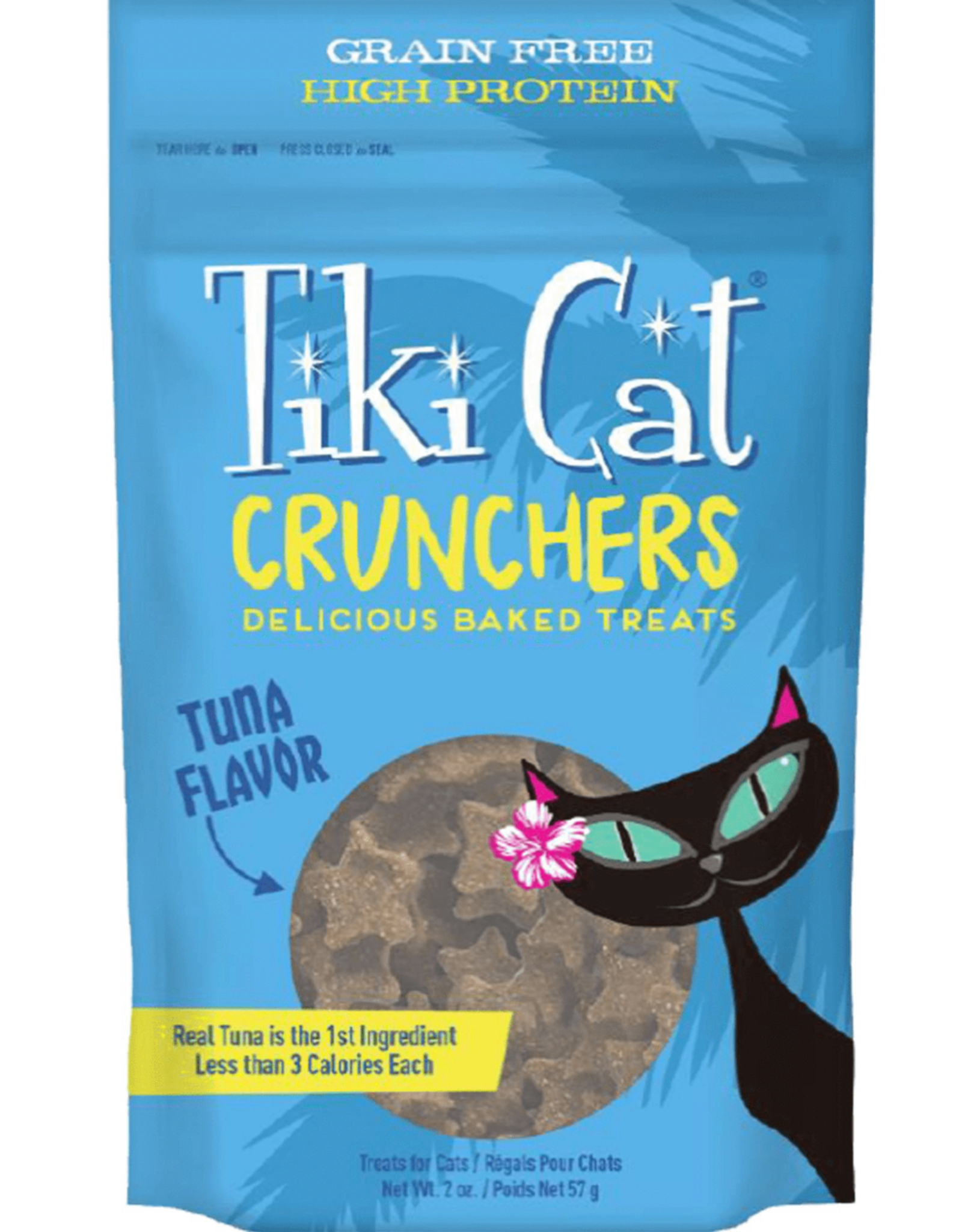 Tiki Cats Tiki Cruncher Cat Treat Tuna & Pumpkin