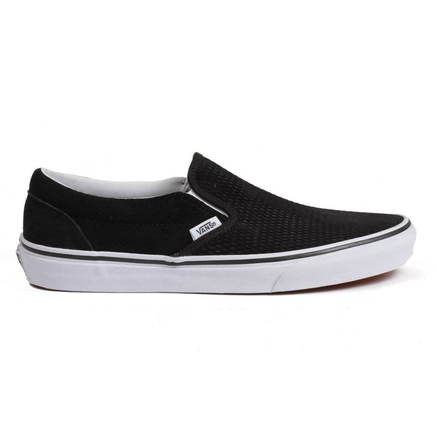 vans classic slip on embossed suede