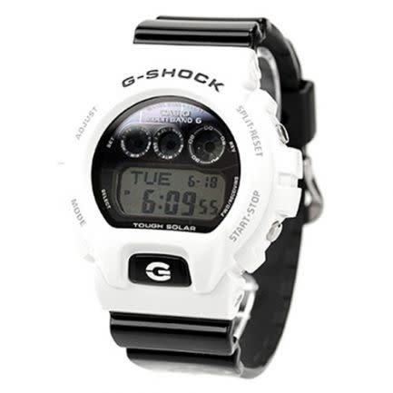 g shock watch white color