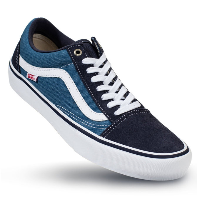 navy blue old school vans