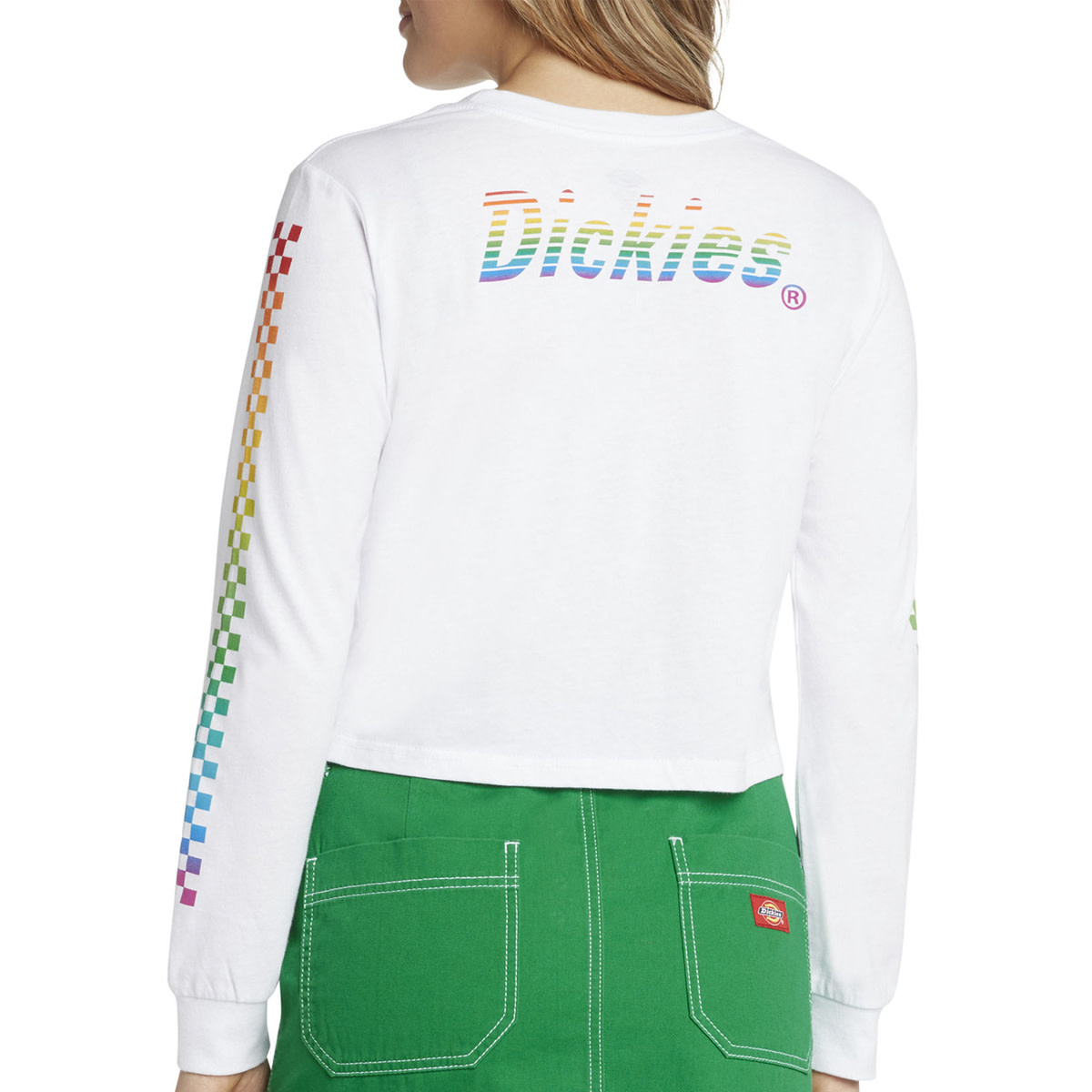 checkered rainbow shirt