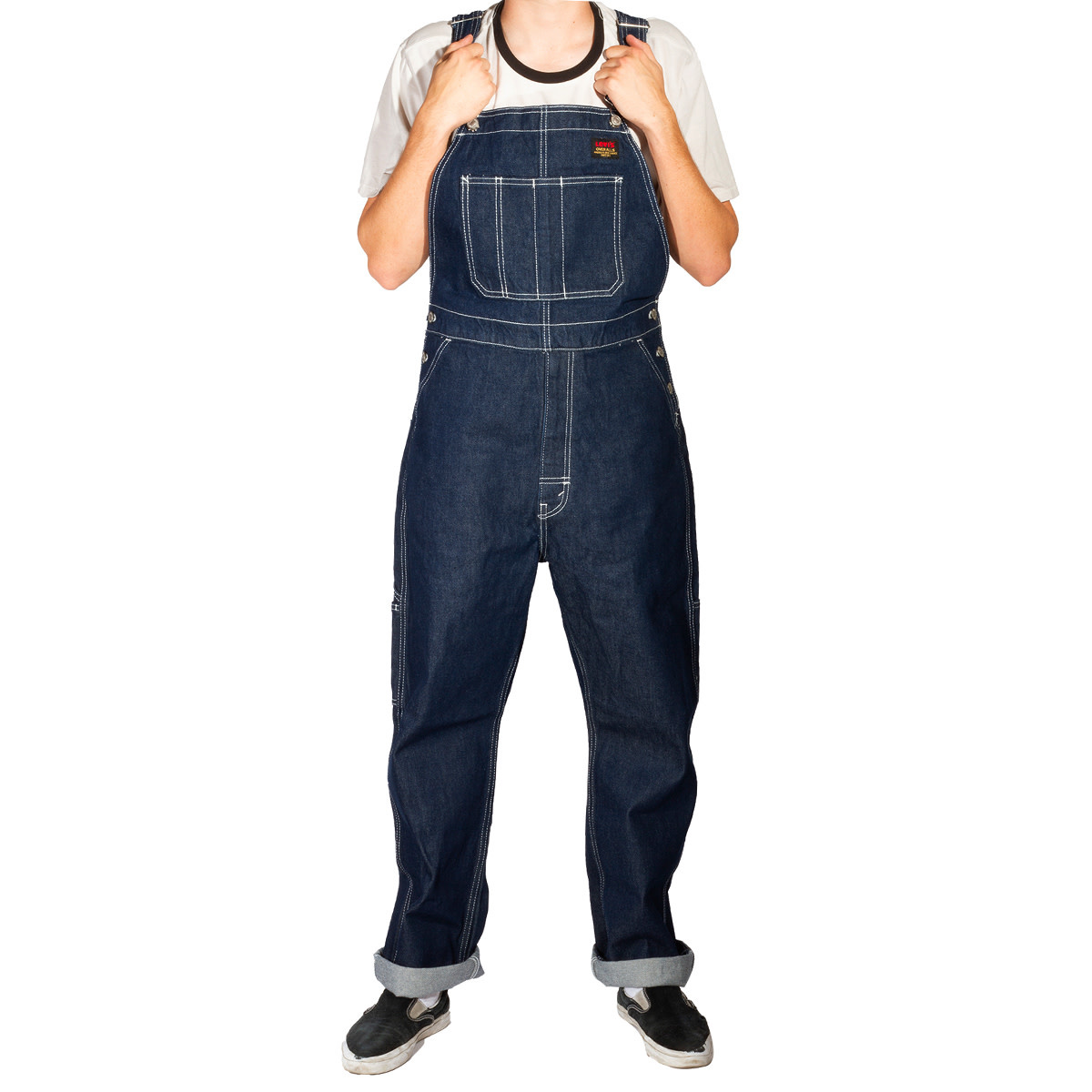overall jeans mens levis