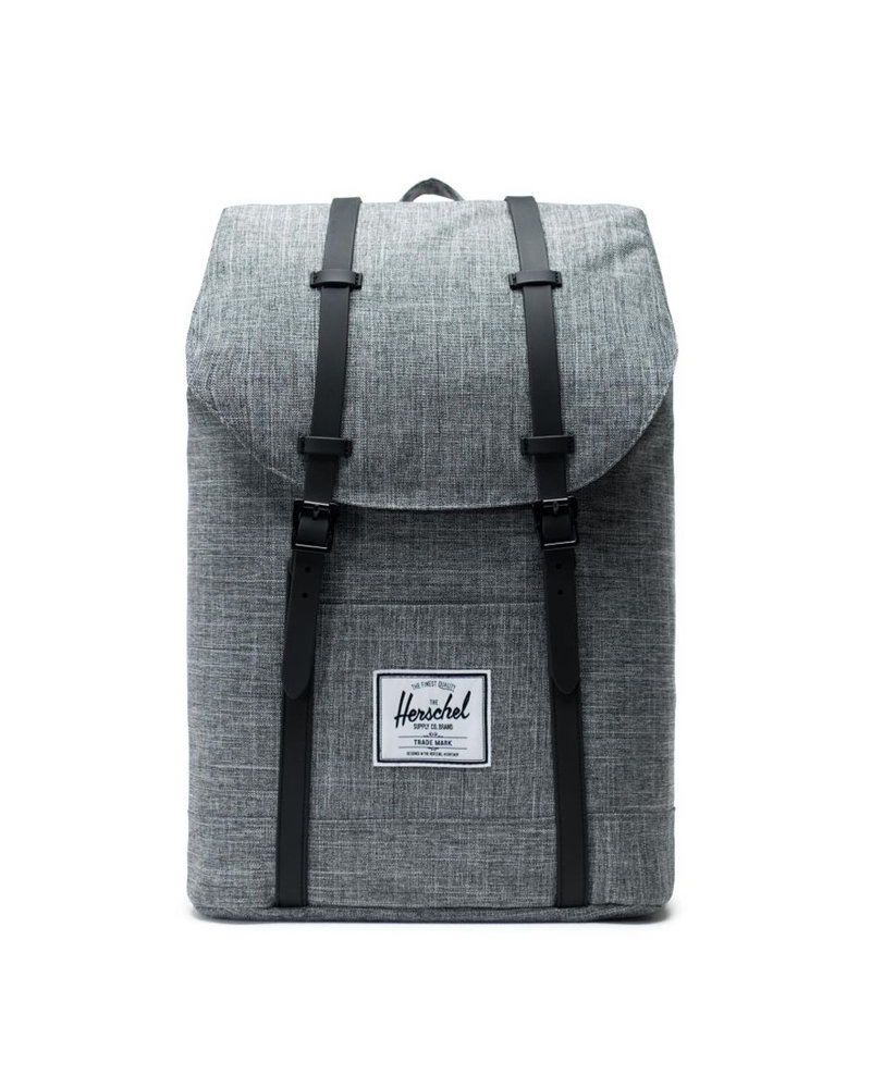 herschel raven crosshatch backpack