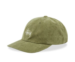 Stussy Hat No Wale Cord Low Pro Olive 131880 Identity Boardshop