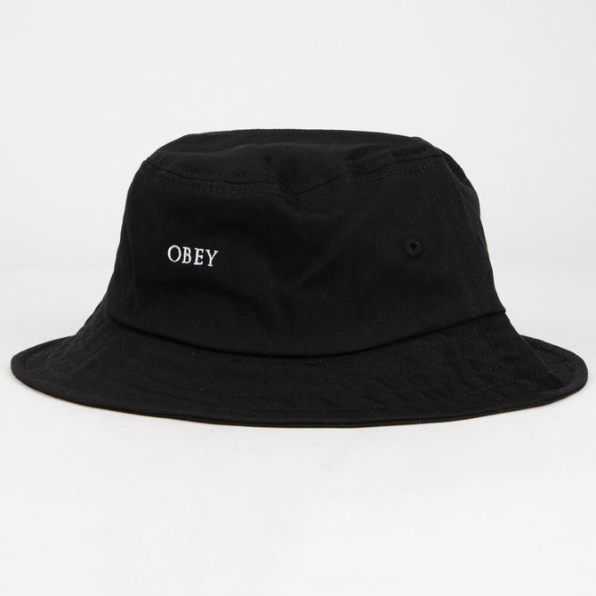 black and white reversible bucket hat