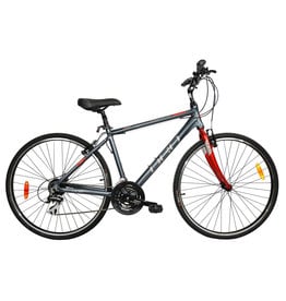 DCO BIKES 2021 Dco Downtown 702 Gris/Rouge