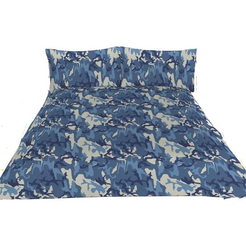 Blue Camo Jersey Sheets Blue Camo Jersey Sheets