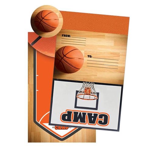Basketball Foldover Cards Basketball Foldover Cards