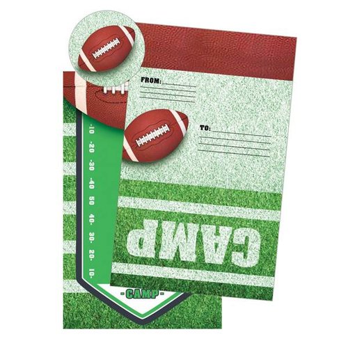 Football Foldover Cards Football Foldover Cards