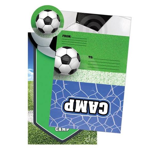 Soccer Foldover Cards Soccer Foldover Cards
