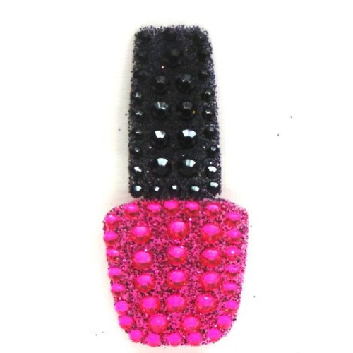 Pink Nail Polish StickerBean Pink Nail Polish StickerBean