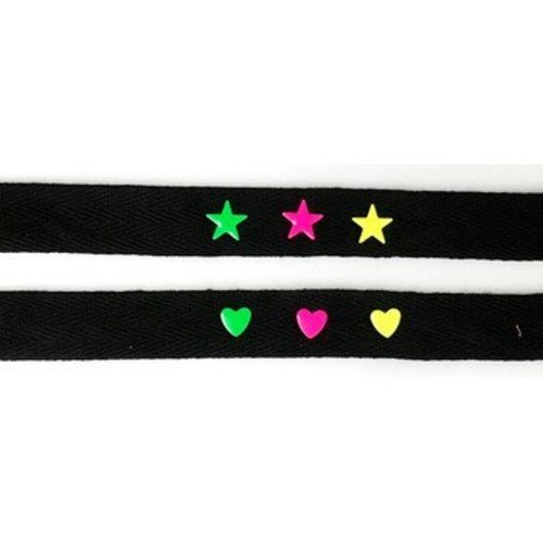 Neon Hearts & Stars Choker Neon Hearts & Stars Choker