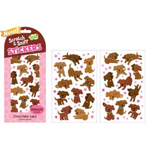 Chocolate Labs Smelly Stickers Chocolate Labs Smelly Stickers