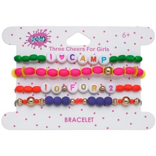 I Heart Camp Beaded Bracelet Set I Heart Camp Beaded Bracelet Set