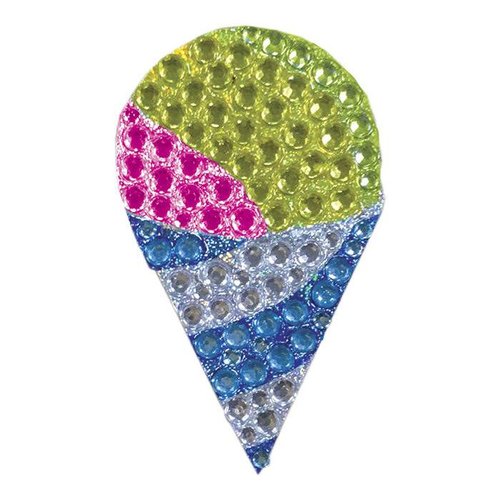 Snow Cone Rhinestone Decal Snow Cone Rhinestone Decal