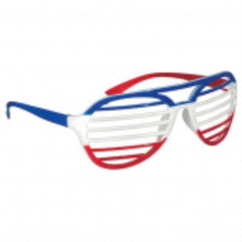 Red, White and Blue Slot Glasses Red, White and Blue Slot Glasses