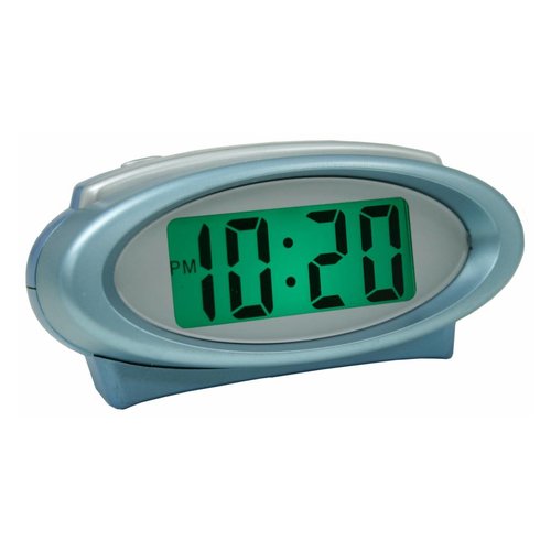 LCD Oval Digital Clock LCD Oval Digital Clock