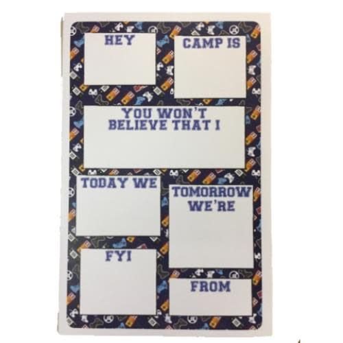 Gaming Fill-In Notepad Gaming Fill-In Notepad
