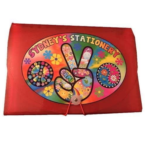 Peace Fingers 7-Pocket File Peace Fingers 7-Pocket File