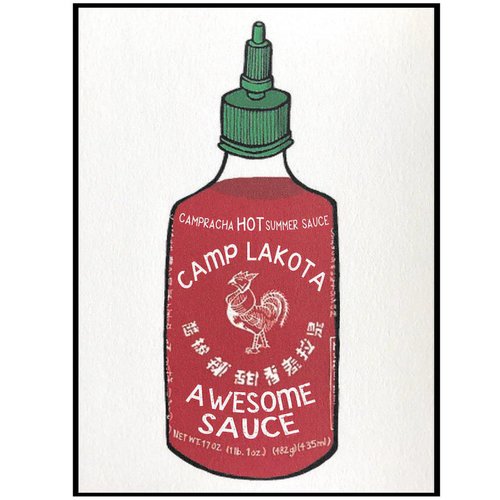 Siracha Notecards Siracha Notecards