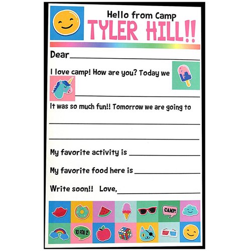 Sticker Square Fill-In Notecard Sticker Square Fill-In Notecard