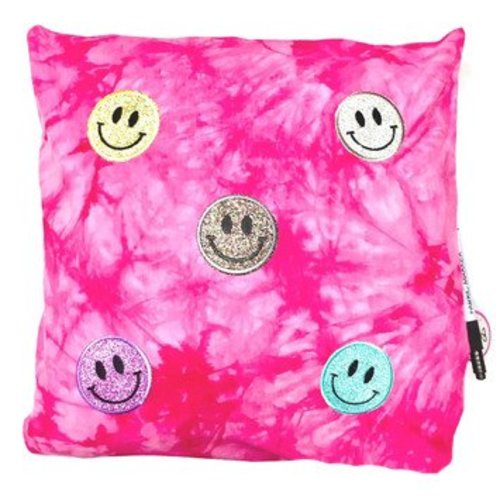 Smiley Patches Autograph Pillow Smiley Patches Autograph Pillow