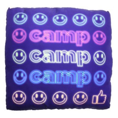 Neon Camp Pillow Neon Camp Pillow