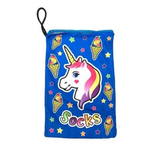 Unicorn and Cones Sock Bag Unicorn and Cones Sock Bag