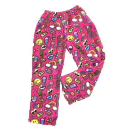 Pink Patches Fuzzy Pants Pink Patches Fuzzy Pants