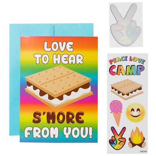 S'mores Camp Card S'mores Camp Card