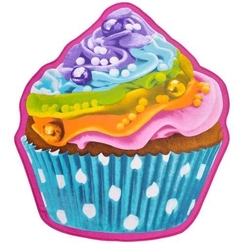 Rainbow Cupcake Beach Blanket Rainbow Cupcake Beach Blanket