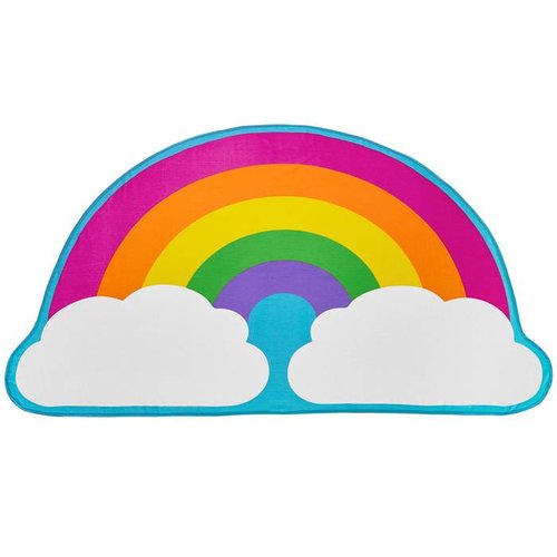 Rainbow & Clouds Beach Blanket Rainbow & Clouds Beach Blanket