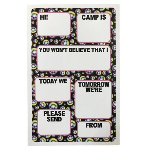Happy Faces Fill-In Notepad Happy Faces Fill-In Notepad