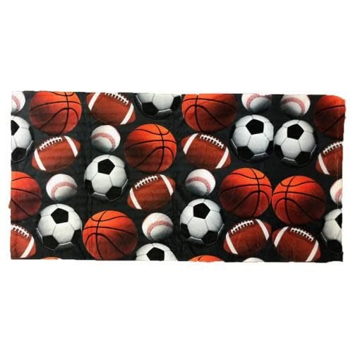 Charcoal Sports Balls Towel Charcoal Sports Balls Towel