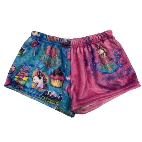 Unicorns Fuzzy Shorts Unicorns Fuzzy Shorts