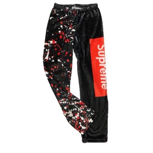 Splatter Supreme Fuzzy Pants Splatter Supreme Fuzzy Pants