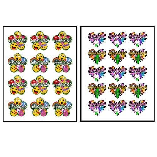 Camo Flower & Heart Stickers Camo Flower & Heart Stickers