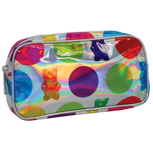 Polka Dot Gummy Bear Holographic Small Cosmetic Bag Polka Dot Gummy Bear Holographic Small Cosmetic Bag