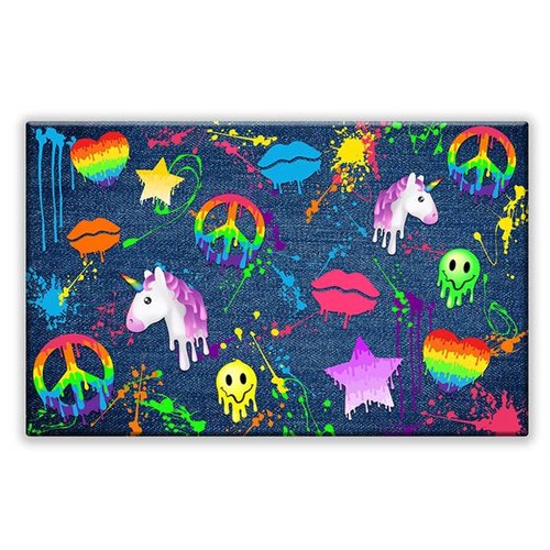 Denim Splatter Mat Denim Splatter Mat