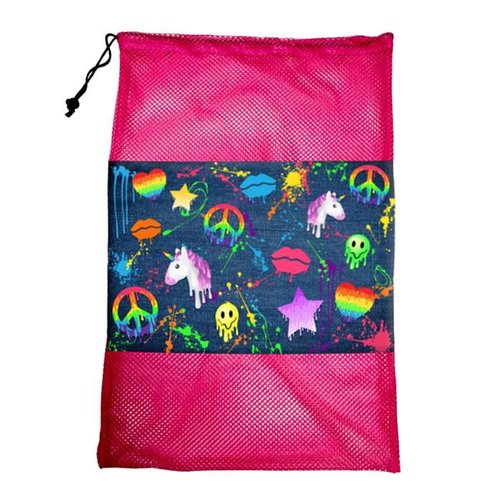 Denim Splatter Laundry Bag Denim Splatter Laundry Bag