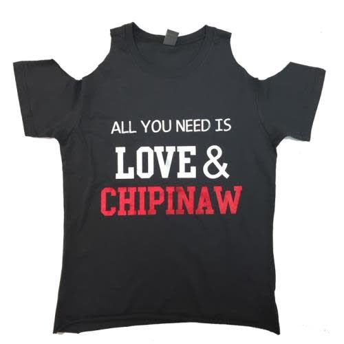 Cold Shoulder LOVE Shirt Cold Shoulder LOVE Shirt