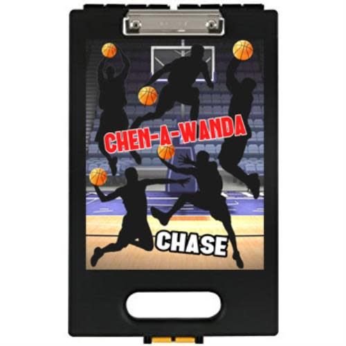 Basketball Silhouette Clipboard Basketball Silhouette Clipboard