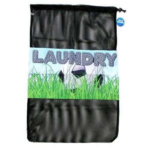 Soccer Field Mesh Laundry Bag