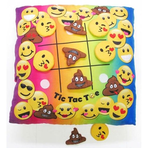Tic Tac Toe Emoji Pillow Tic Tac Toe Emoji Pillow